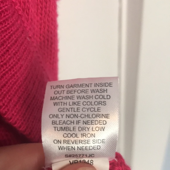 T/O Sweaters Pink Short Sleeve Sweater S - Picture 6 of 7